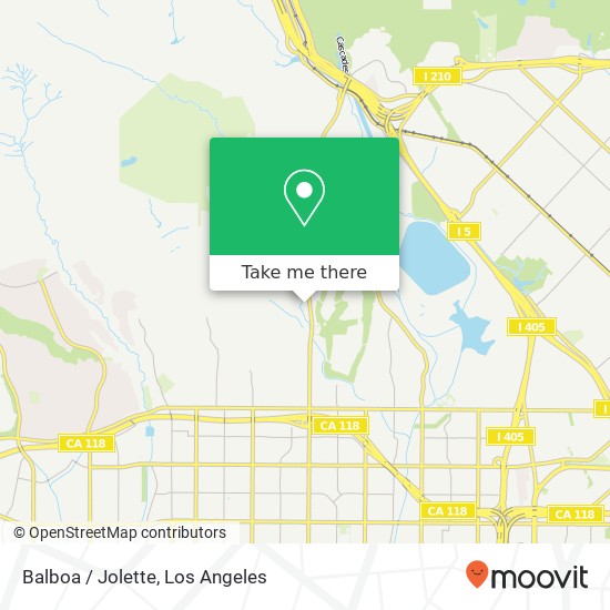 Balboa / Jolette map