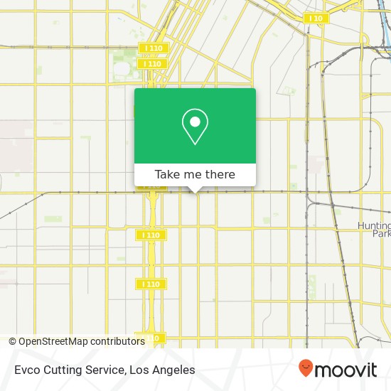 Mapa de Evco Cutting Service