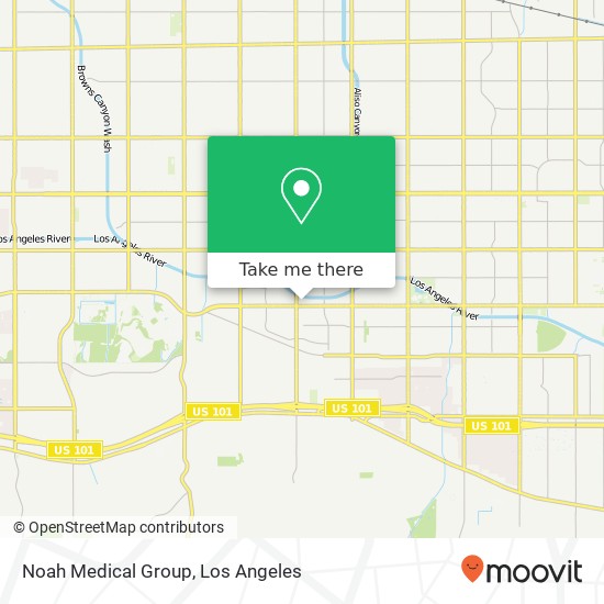 Noah Medical Group map