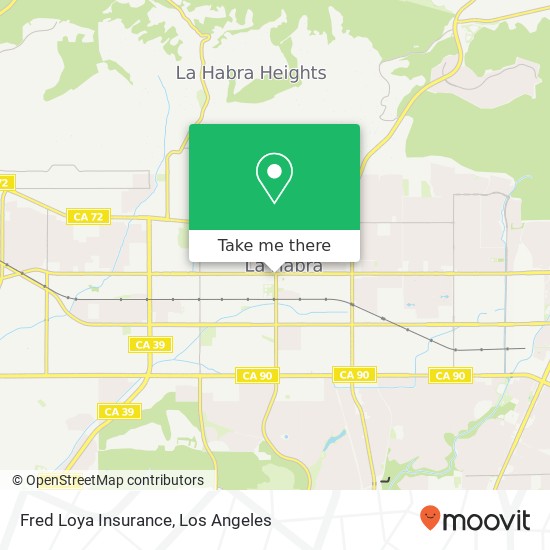 Mapa de Fred Loya Insurance