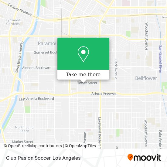 Club Pasion Soccer map