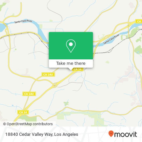 18840 Cedar Valley Way map