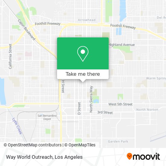 Mapa de Way World Outreach