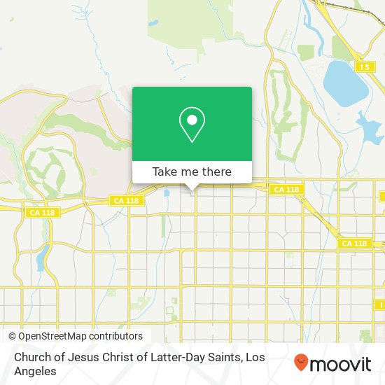 Mapa de Church of Jesus Christ of Latter-Day Saints