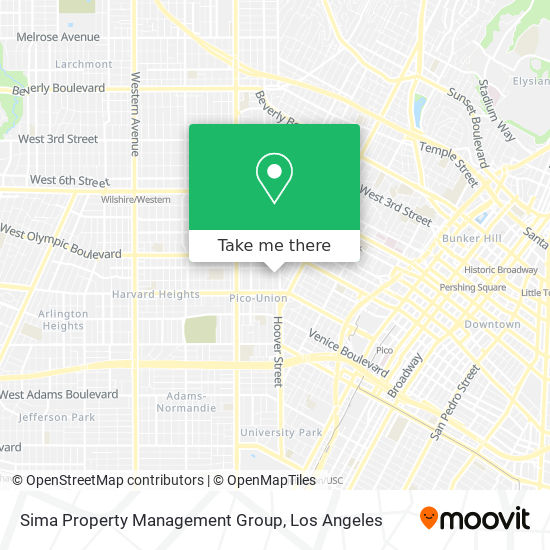 Sima Property Management Group map