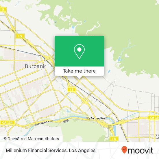 Millenium Financial Services map