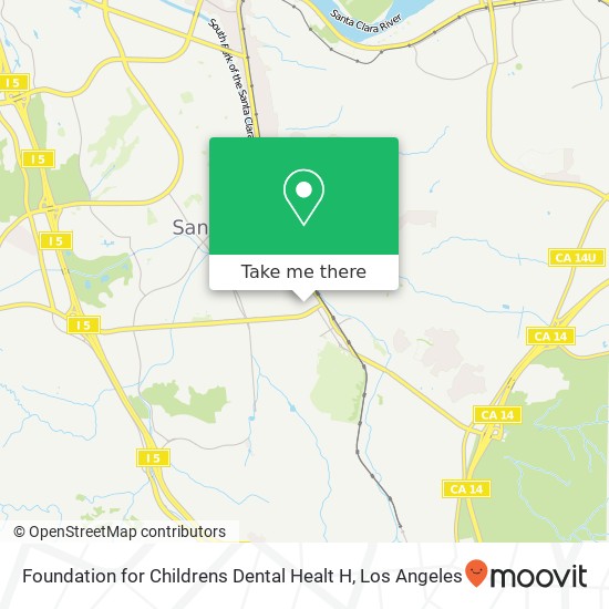 Mapa de Foundation for Childrens Dental Healt H