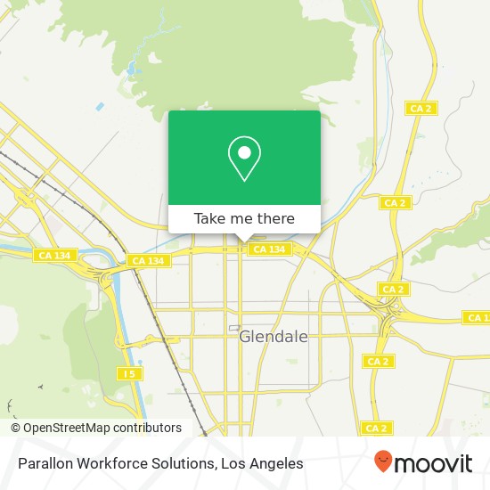 Parallon Workforce Solutions map