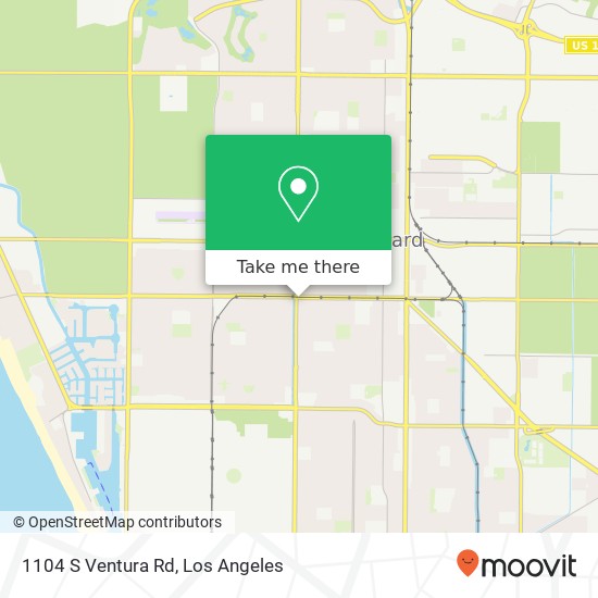 1104 S Ventura Rd map