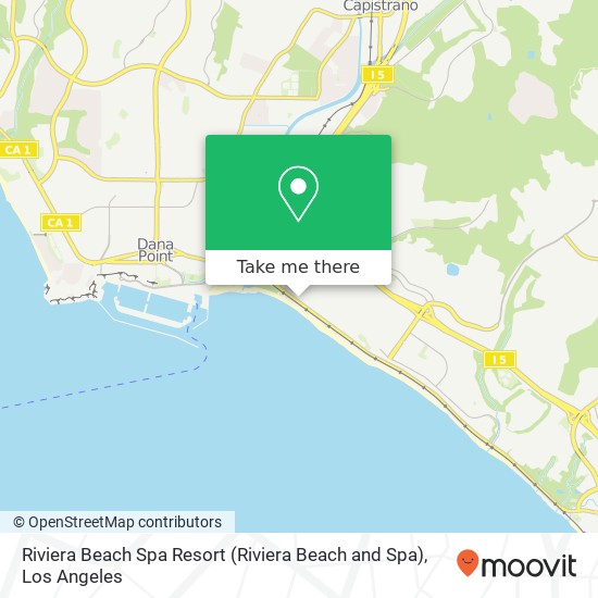 Mapa de Riviera Beach Spa Resort