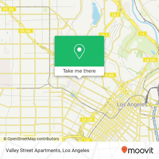 Valley Street Apartments map