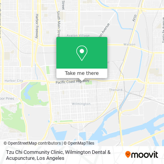 Mapa de Tzu Chi Community Clinic, Wilmington Dental & Acupuncture