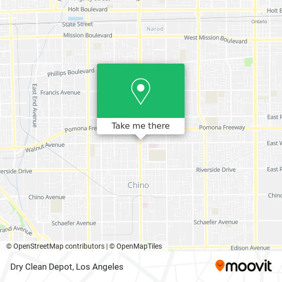 Dry Clean Depot map