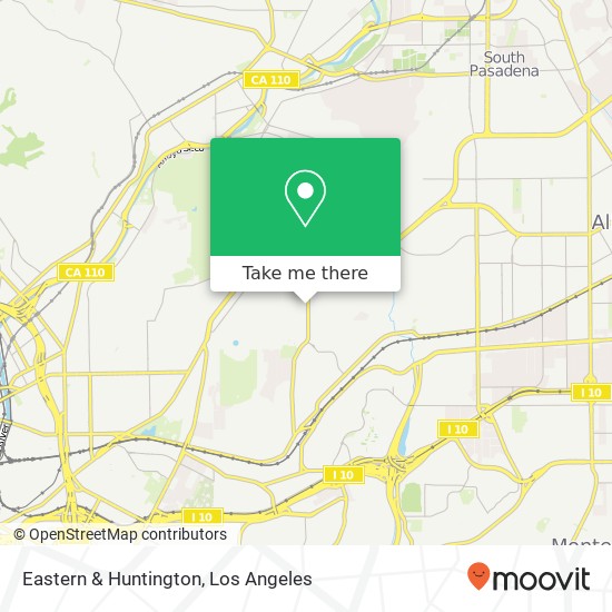 Mapa de Eastern & Huntington