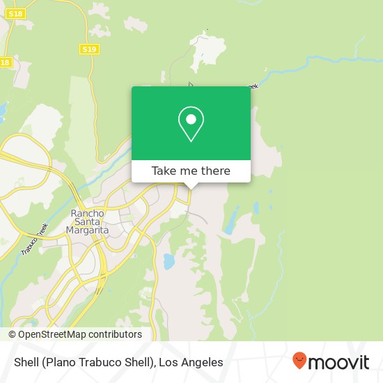 Mapa de Shell (Plano Trabuco Shell)