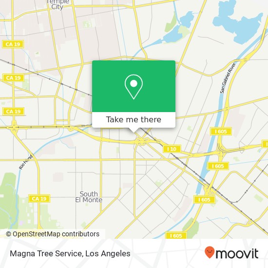 Magna Tree Service map