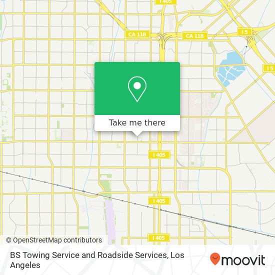 BS Towing Service and Roadside Services map