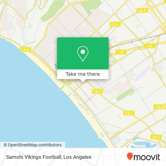 Samohi Vikings Football map