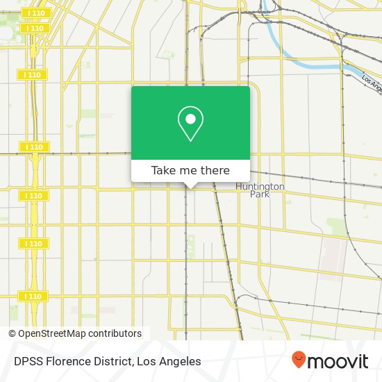 DPSS Florence District map