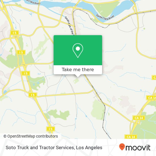 Soto Truck and Tractor Services map