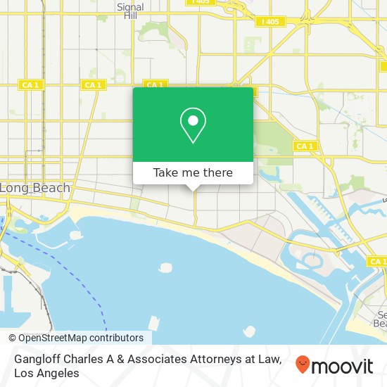 Gangloff Charles A & Associates Attorneys at Law map