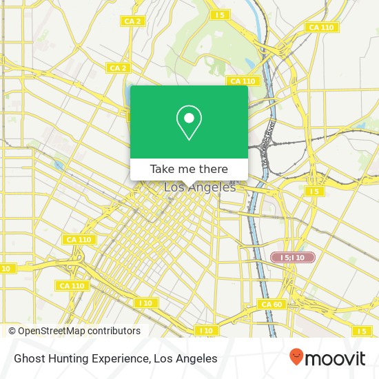 Ghost Hunting Experience map