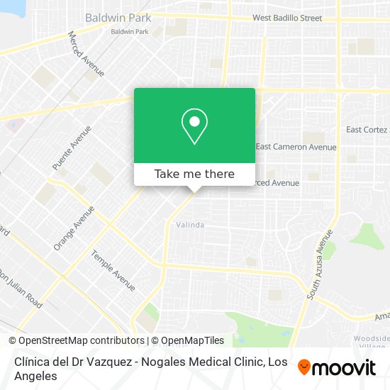 Clínica del Dr Vazquez - Nogales Medical Clinic map