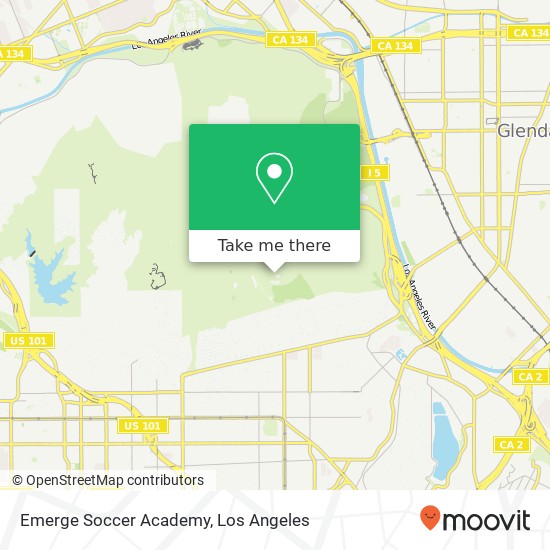 Mapa de Emerge Soccer Academy