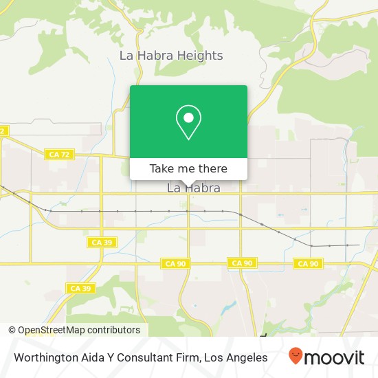Mapa de Worthington Aida Y Consultant Firm