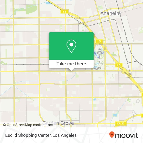 Euclid Shopping Center map