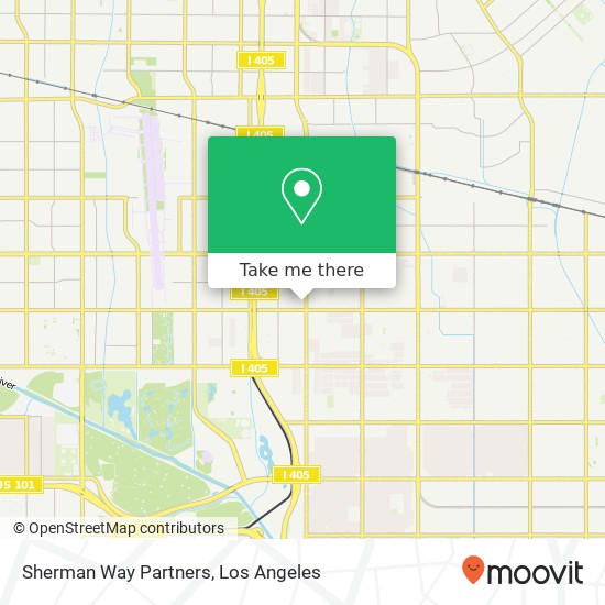 Mapa de Sherman Way Partners