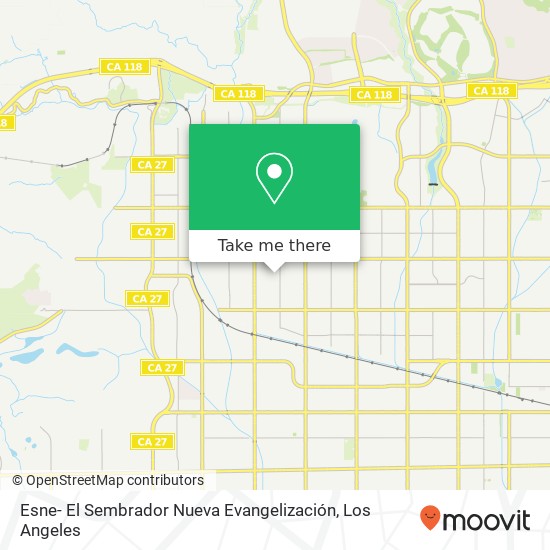 Esne- El Sembrador Nueva Evangelización map