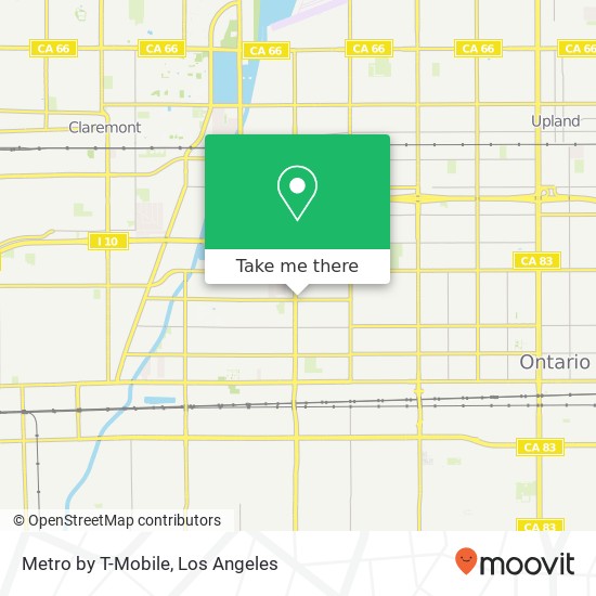 Mapa de Metro by T-Mobile