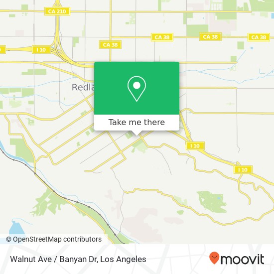 Mapa de Walnut Ave / Banyan Dr
