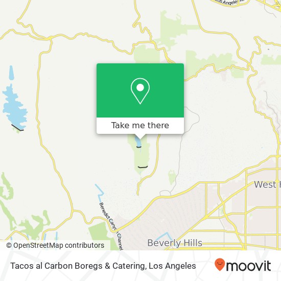 Tacos al Carbon Boregs & Catering map