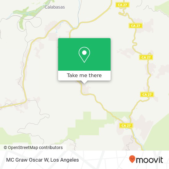 Mapa de MC Graw Oscar W