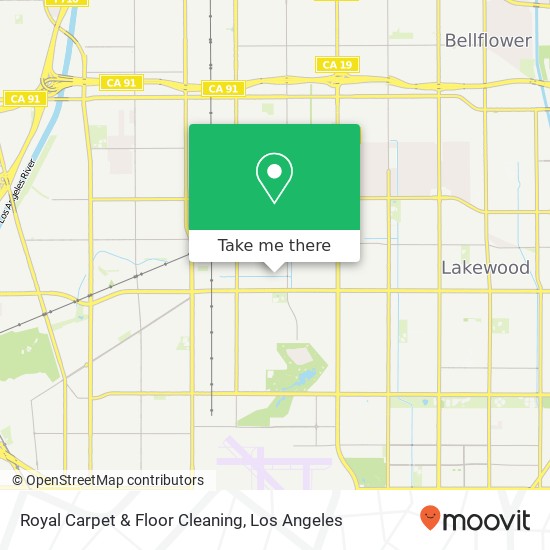 Royal Carpet & Floor Cleaning map