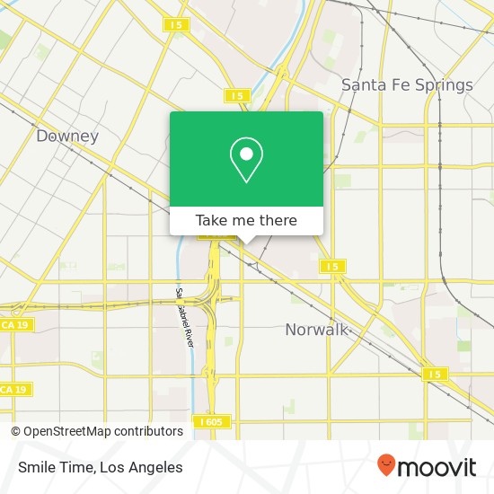 Smile Time map