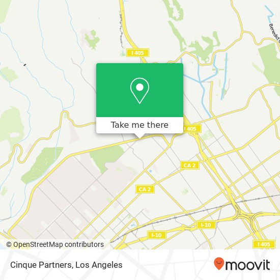 Cinque Partners map