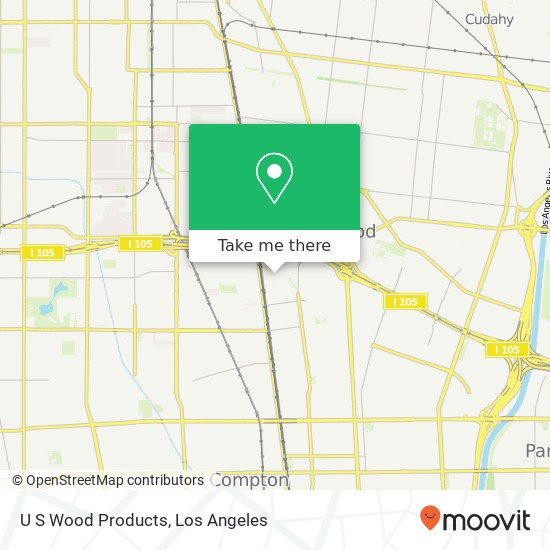 U S Wood Products map