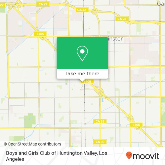 Mapa de Boys and Girls Club of Huntington Valley