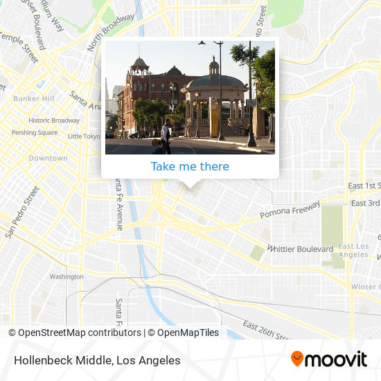 Hollenbeck Middle map