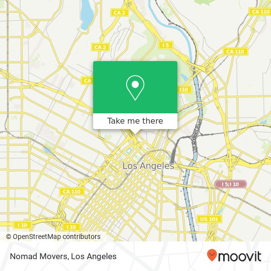 Mapa de Nomad Movers