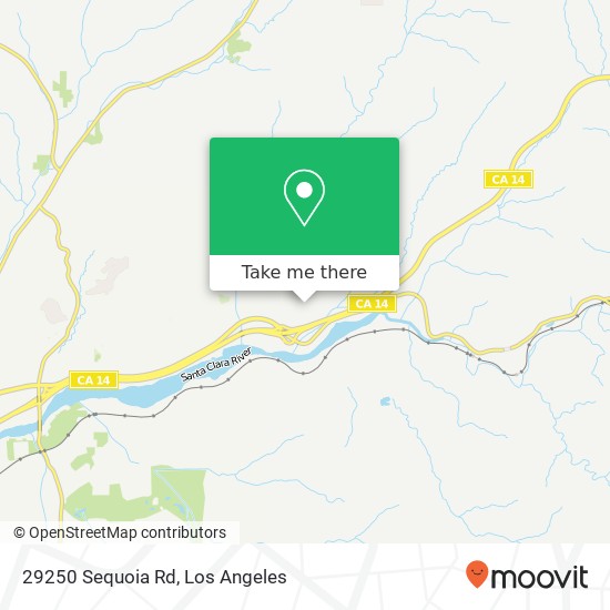 Mapa de 29250 Sequoia Rd