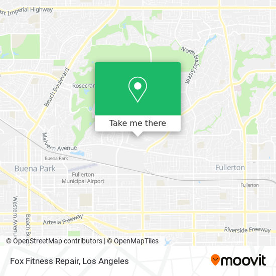 Mapa de Fox Fitness Repair