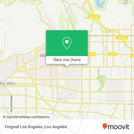 Original Los Angeles map
