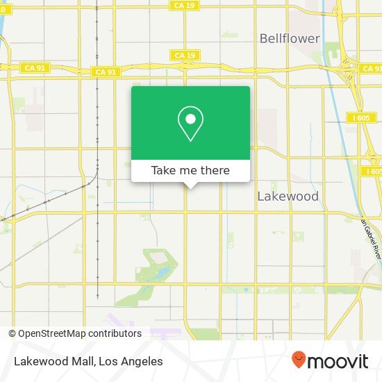 Lakewood Mall map