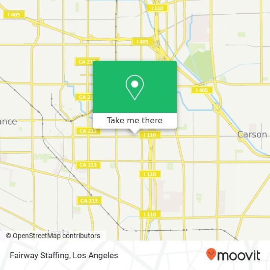 Fairway Staffing map