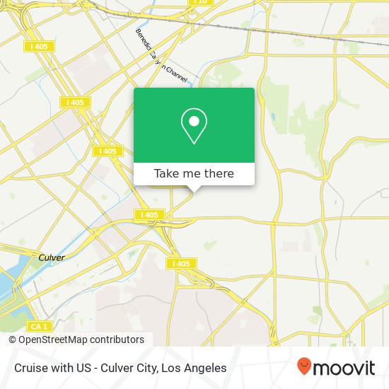 Cruise with US - Culver City map
