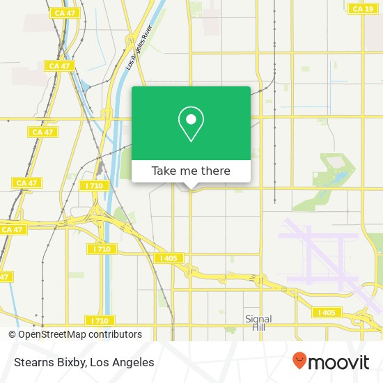 Stearns Bixby map